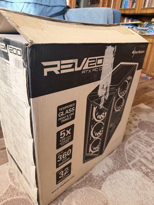 Продам Корпус Sharkoon REV200, Black