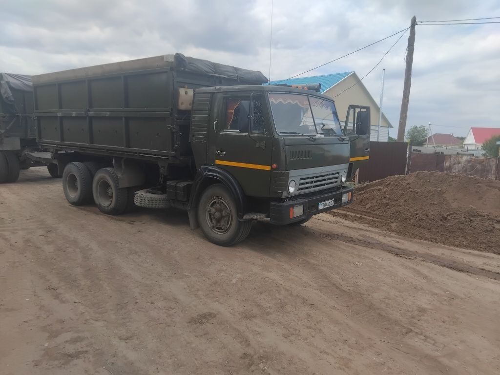 Камаз с прицепом