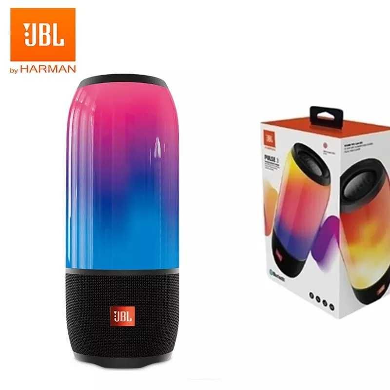 Уникална JBL Bluetooth Безжична LED Колона Колонка Pulse 3 тонколона