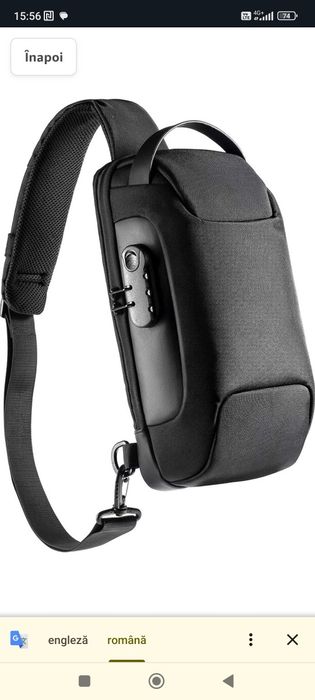 Rucsac antifurt nou