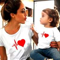 Set tricouri personalizate pentru mama-fiica