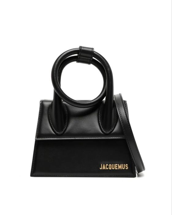 Сумка Jacquemus Le Chiquito Noeud черная, новая, оригинал