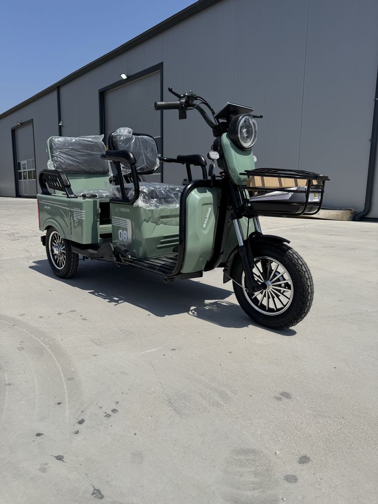 Електрическа карго триколка ЕТ-08 1500W 60V/20AH