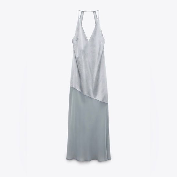 Rochie satinata Zara limited edition