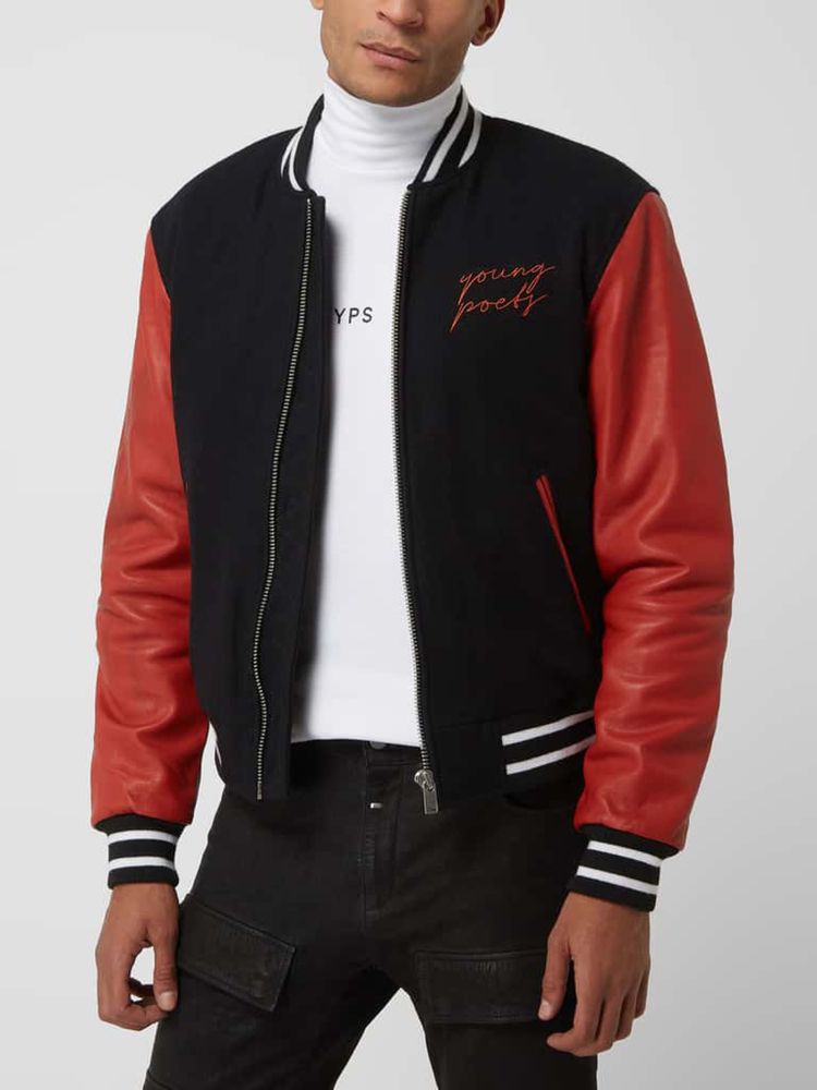 НОВО Young Poets Society AXL Bomber Jacket ОРИГИНАЛНО мъжко яке - XL