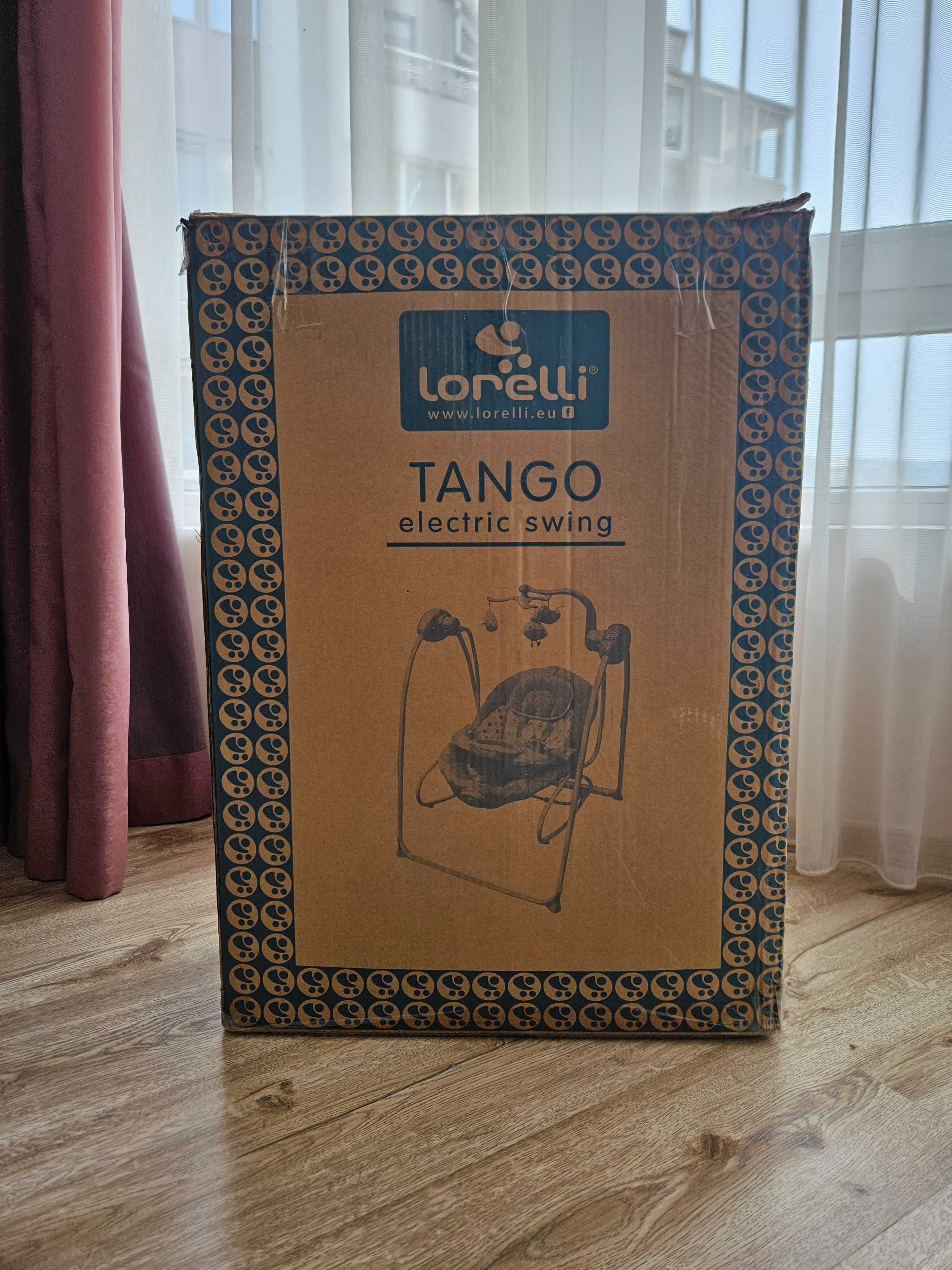 LORELLI CLASSIC Електрическа люлка-шезлонг 2в1 TANGO GREY С МЕЧЕТА