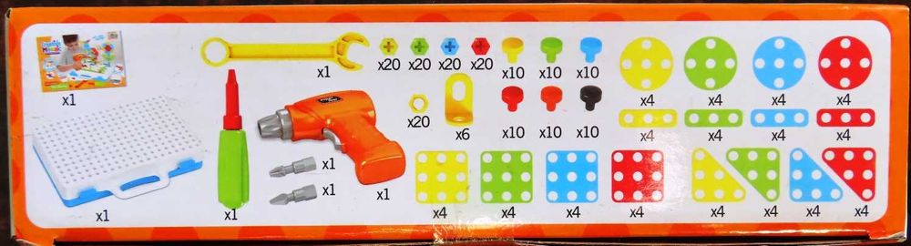 6 jucării, unele din lemn, îndemînare şi creativitate (2-3+ ani)