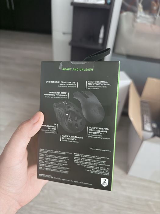 Mouse Razer Naga v2 Hyperspeed