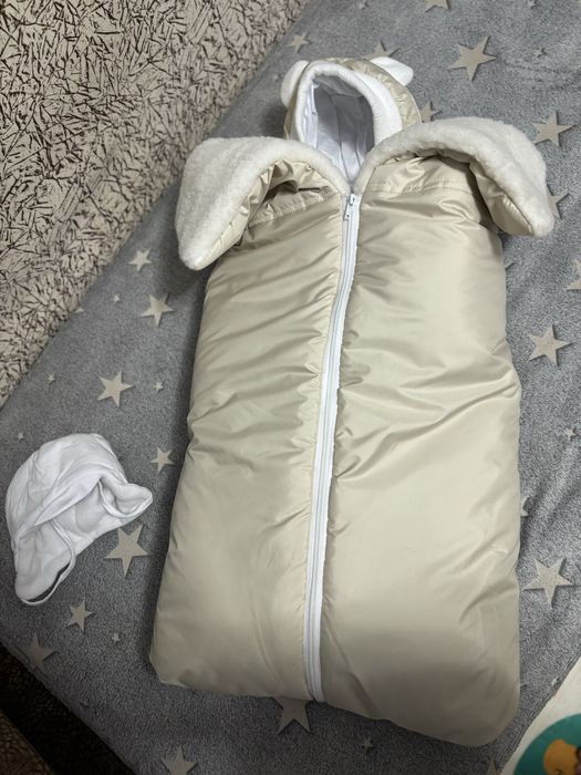 Зимний конверт на выписку