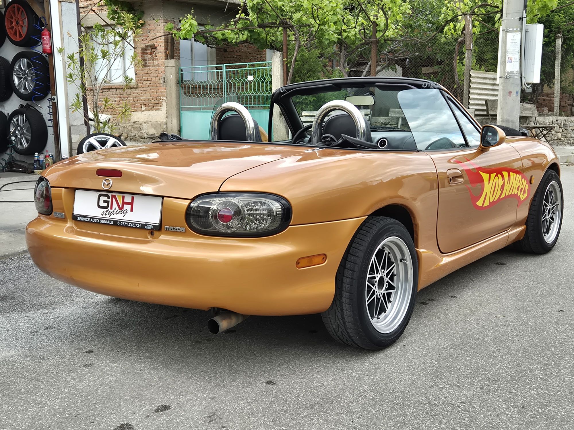 Mazda Mx5 Evolution Orange
