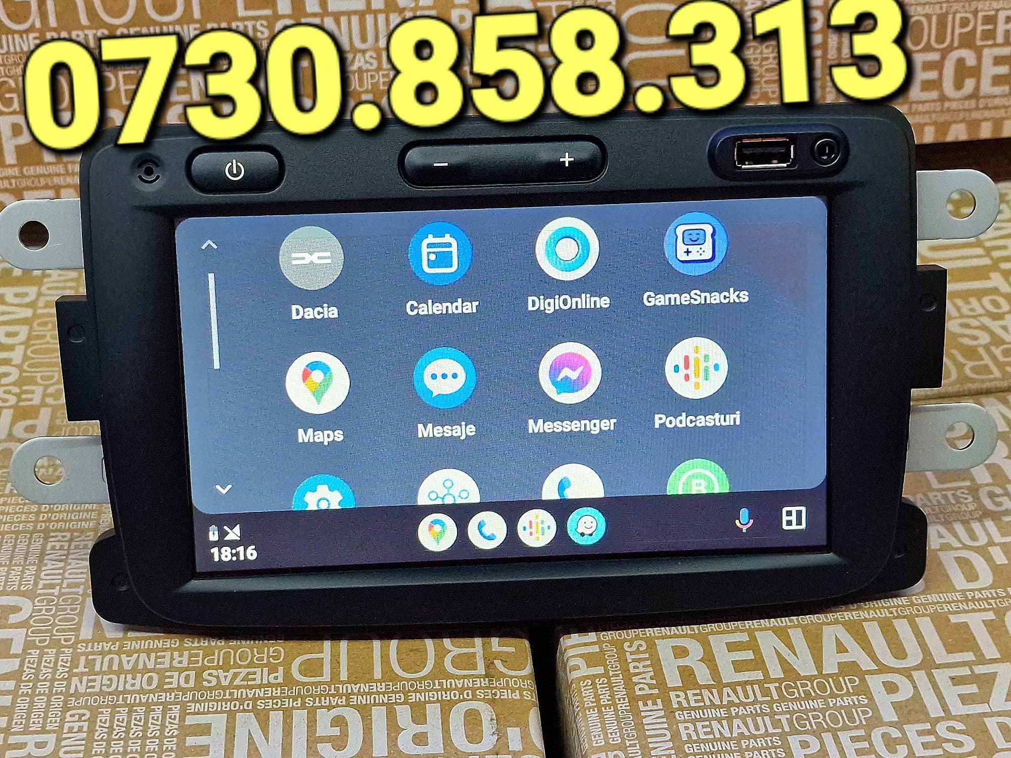 Navigatie Logan Sanndero Android  Apple CarPlay Media Nav Evolution 3