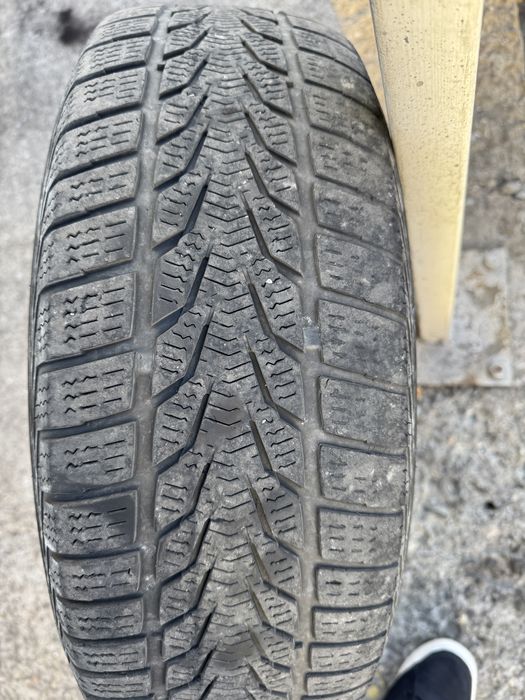 Vand 4 roti de iarna r15 ,5x112 cu capace