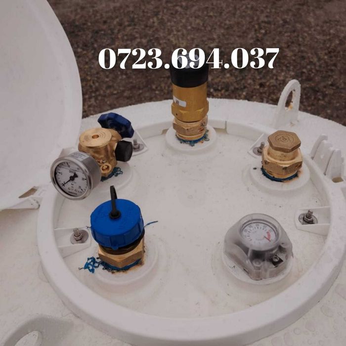 Butelie, rezervor GPL,bazin Nou 2025- ISCIR-izabil, montaj