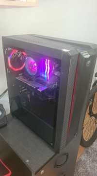 PC GAMING Complet  RYZER 7 3700x cu Radeon RX 590 ssd 1Tb