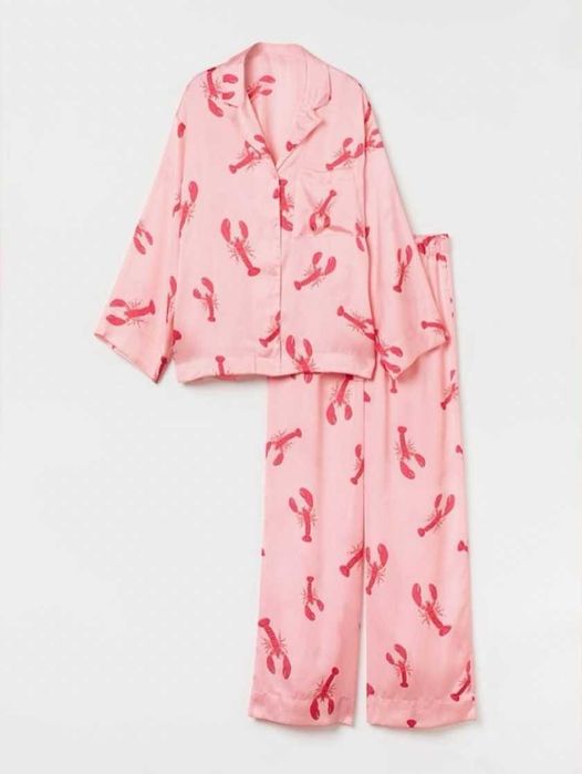 пижама с омари H&M размер XL