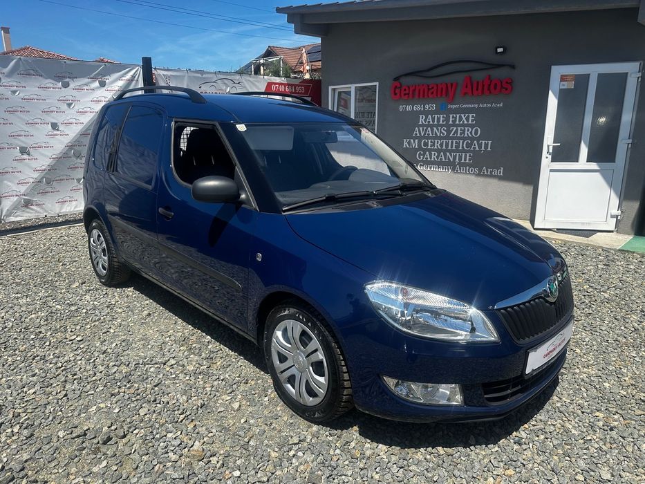 Skoda Roomster RATE/GARANTIE1.2benzina 86cp 2013clima senzori km reali IDEALA AFACERE
