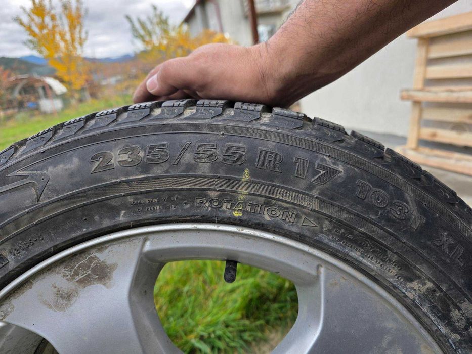 Set 4 Roti Iarna Originale BMW X3 E83 235?55R17