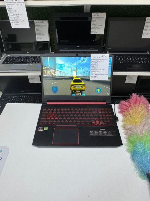 Gtx 1650(6гб ) Гарантия+подарок Acer nitro игравой ноутбук память512