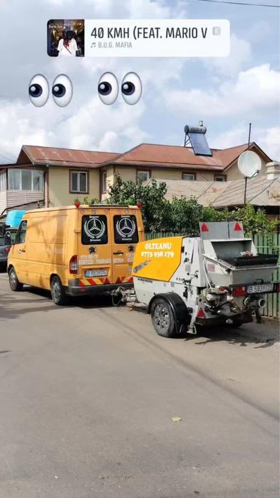 ÎNCHIRIERI Pompe  Beton capacitate  20mc/ora