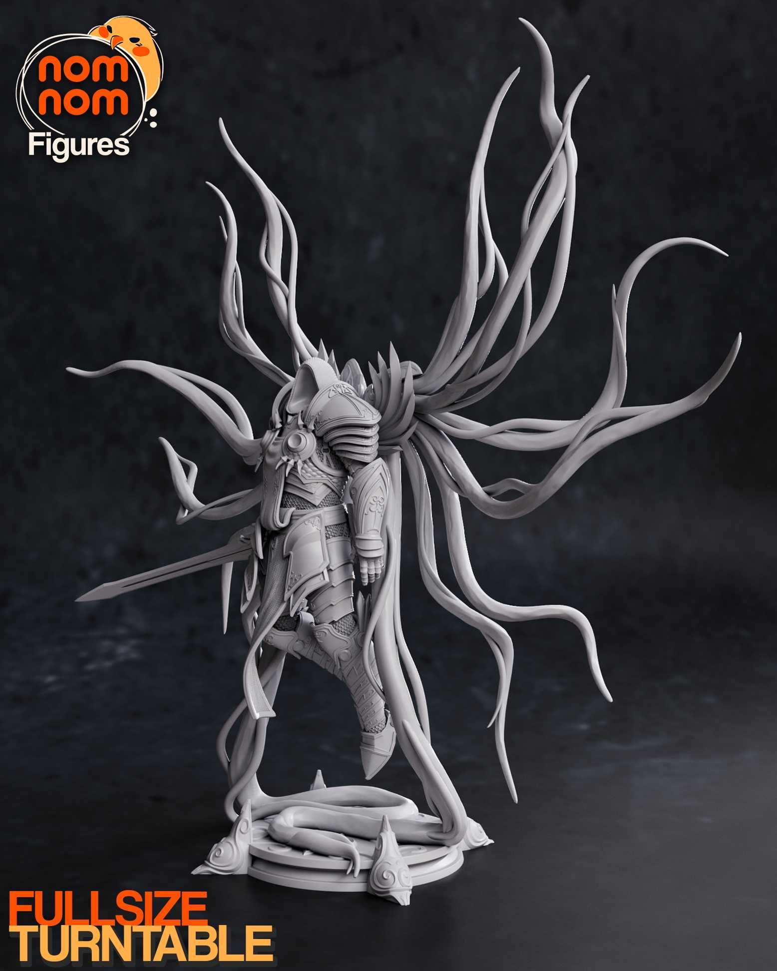Tyrael от Diablo  - SLA фигурка от NomNom Figures