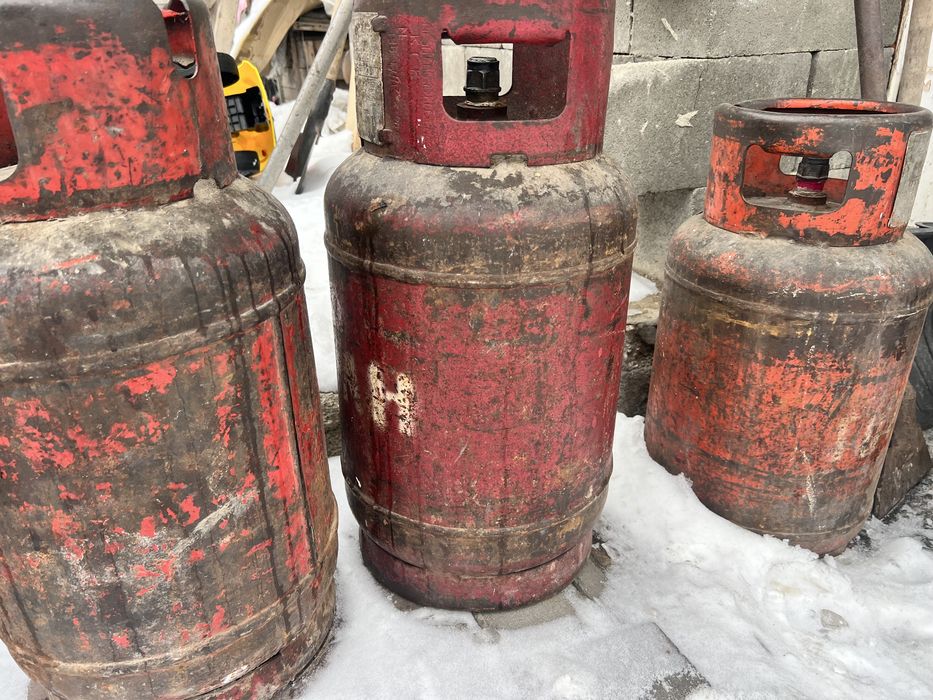 Газ баллон рабочие состоянии