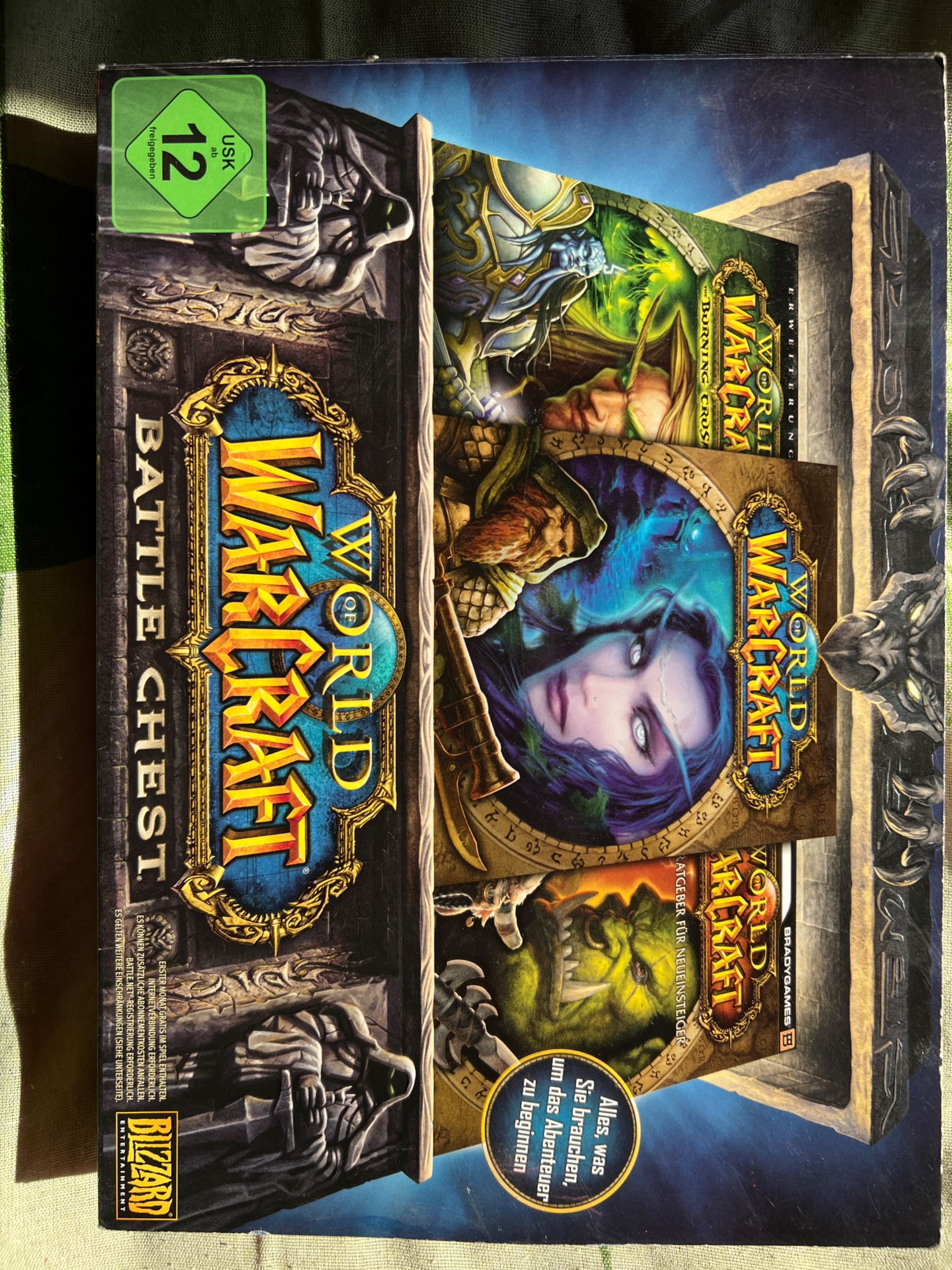 Joc pc word of Warcraft nou plus carte în pachet