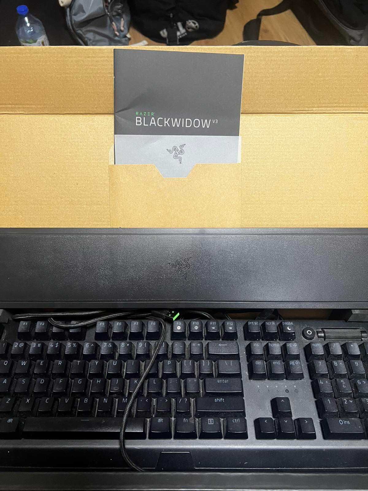Razer - BlackWidow V3 (Green Switch): Mechanical Keyboard