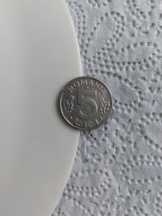 Moneda 5 lei 1993