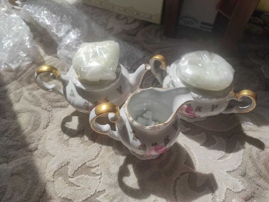 Немецкий чайный сервиз Роза 1939г ВАЙМЕР 300 $