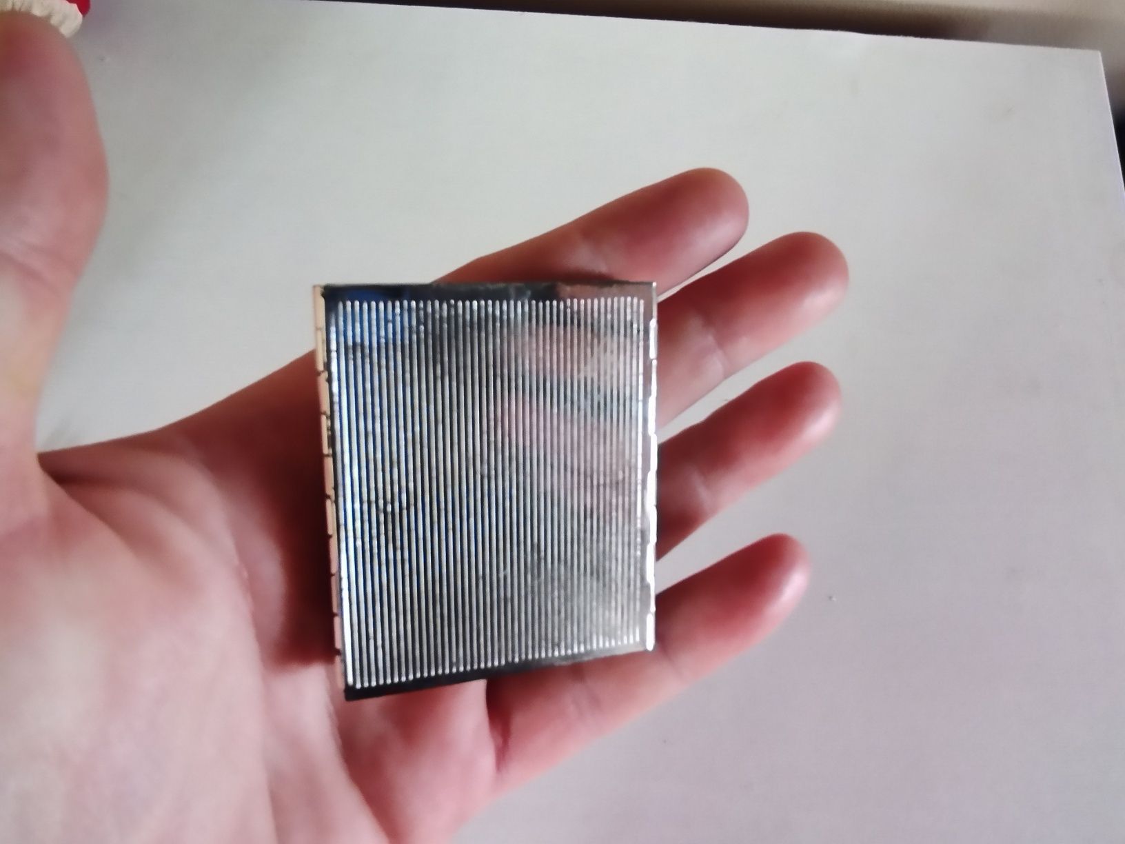 Сгъваема метална немска рамка за 4 малки снимки 4х5 см.