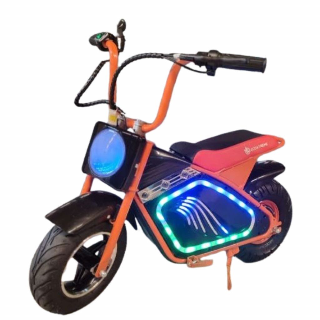 Детски електрически мотоциклет WOLONG, 350W, 36V, Bluetooth високогово