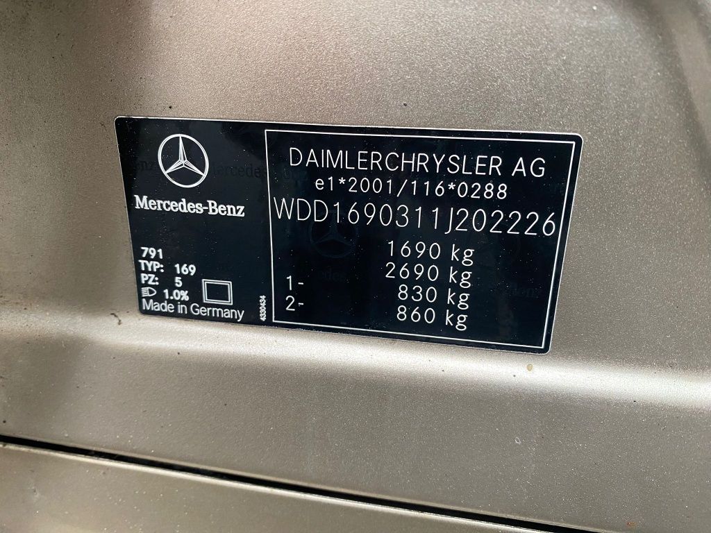 Mercedes A-Class 1.5 Benzina Elegance/Automata/Euro 4