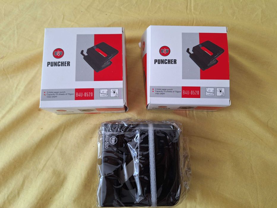 Perforator din metal BAU – DL 0520 corp metalic, maxim 50 coli