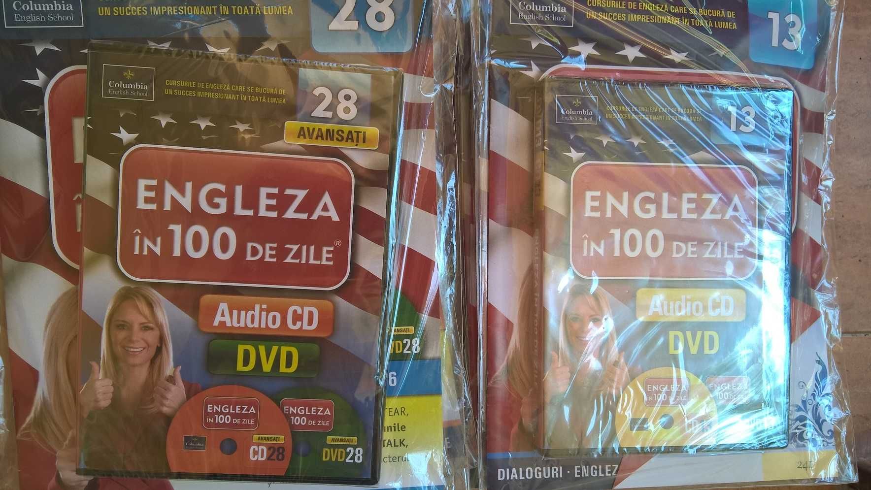 Engleza în 100 de zile - Curs de limba Engleză complet CD/DVD