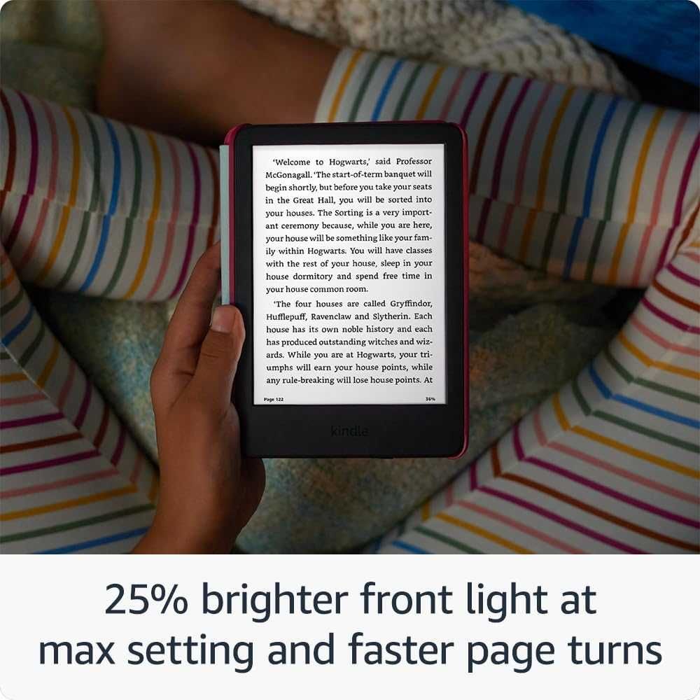 Нов KINDLE с калъф - последен модел 2024 - 6" - 16GB - 300ppi!