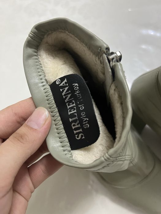 Турецкий сапог, мятный цвет