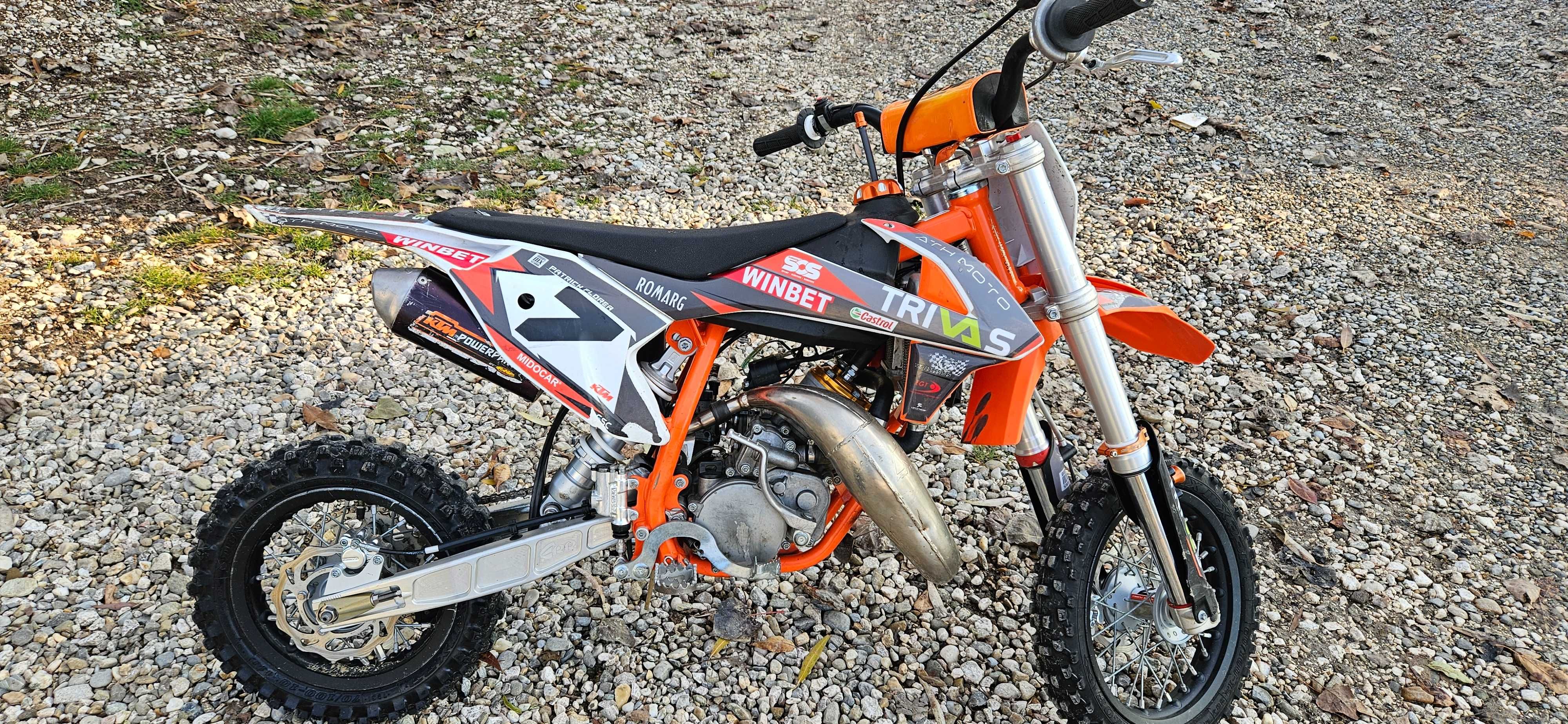 Motocicleta copii KTM SX 50