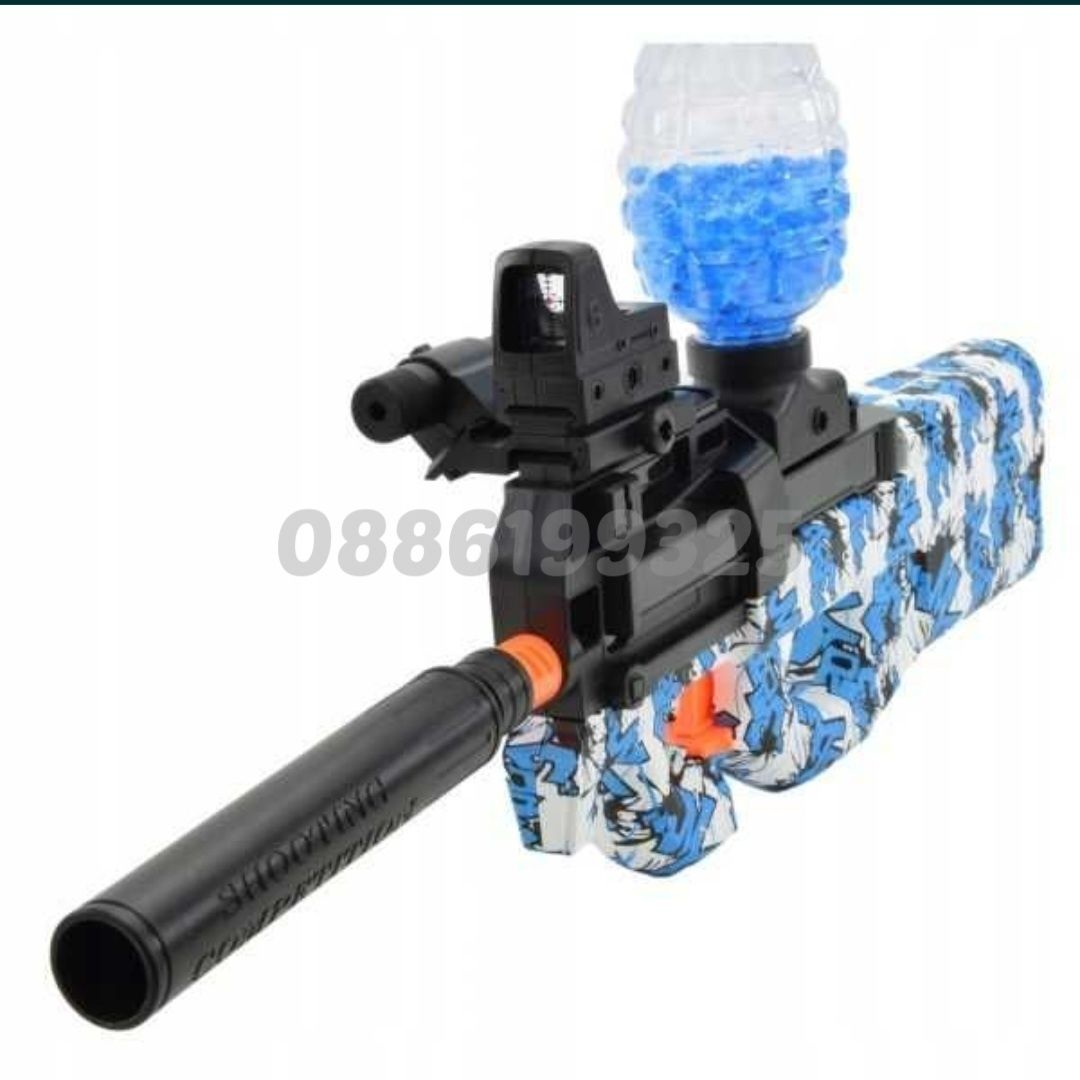 Детски Автомат с гел водни сачми за деца – ПЕЙНБОЛ Mini M416