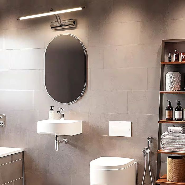 LED integrat permanent, veioza de baie pentru oglinda de machiaj