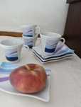 Set porțelan ceșcuțe cafea