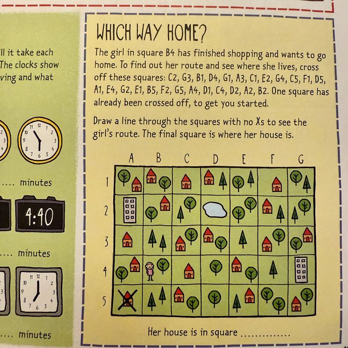 Christmas Activity Book Usborne