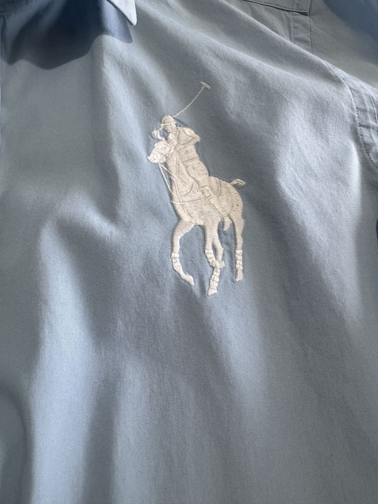 Camasa bleu Ralph Lauren originala