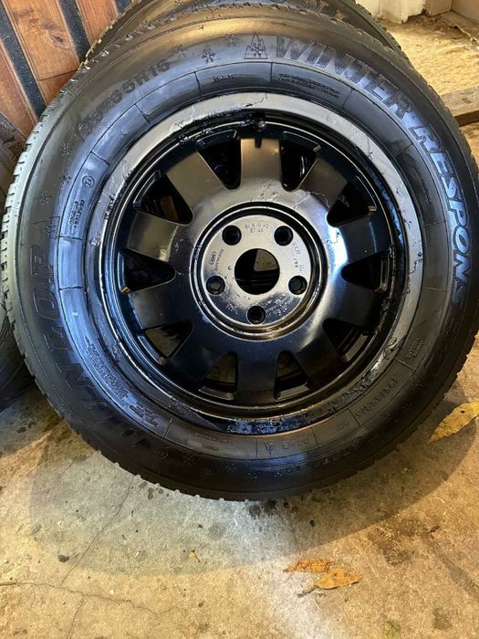 Джанти 5х112 15ки със зимни гуми