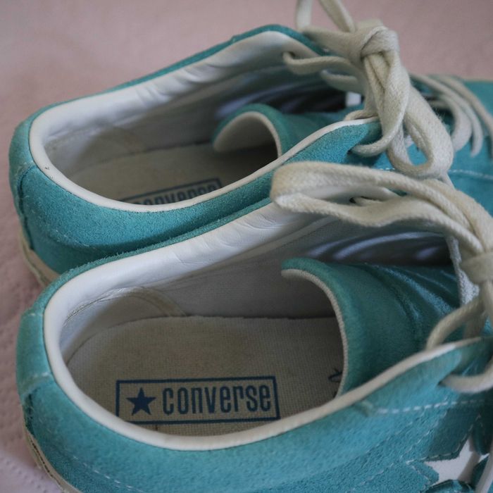 Свежи тюркоазени ниски кецове "Converse"