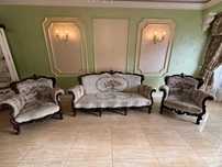 Set canapea cu 2 fotolii stil  Baroc reconditionate complet