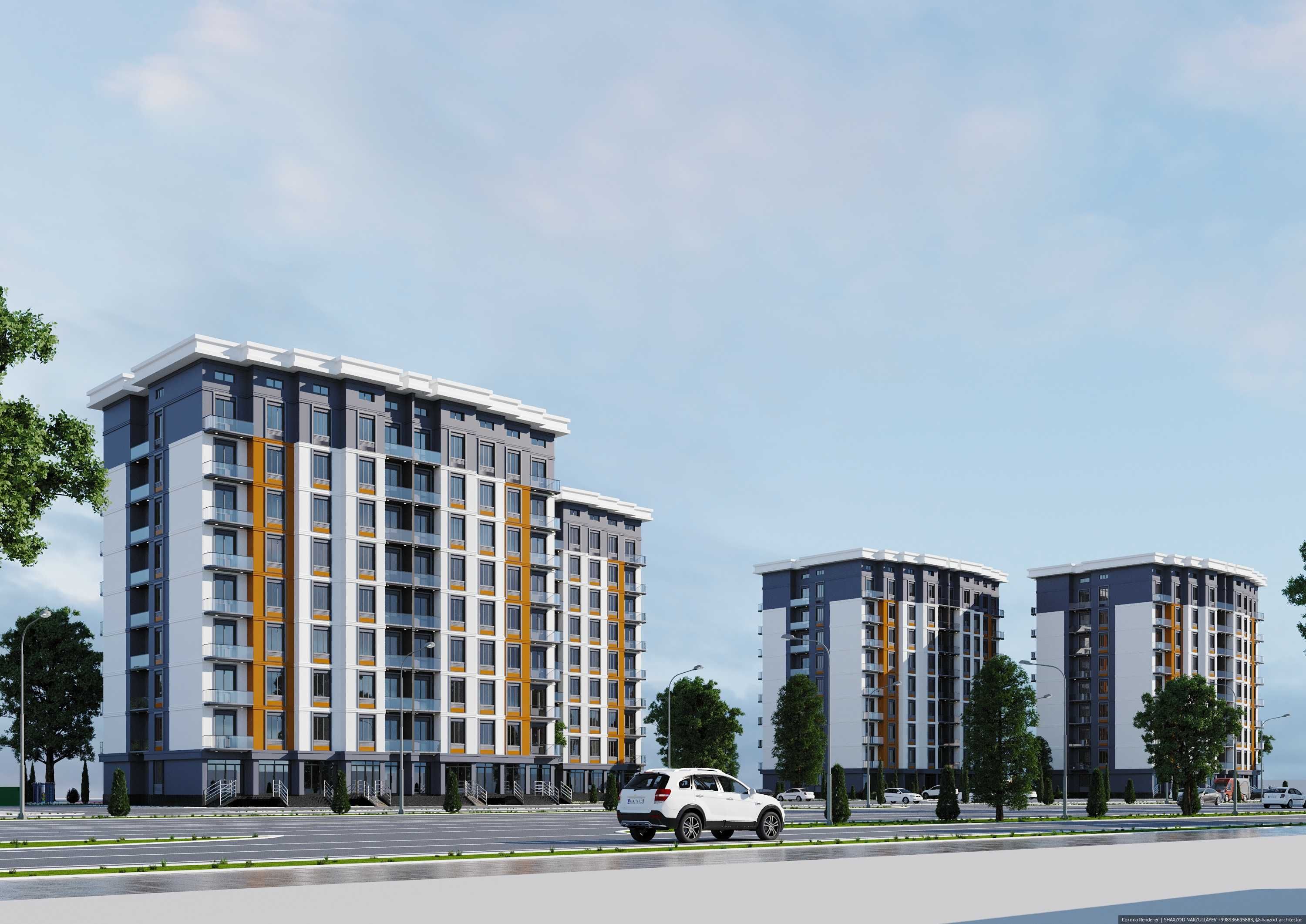 Новостройка в город Нурафшане