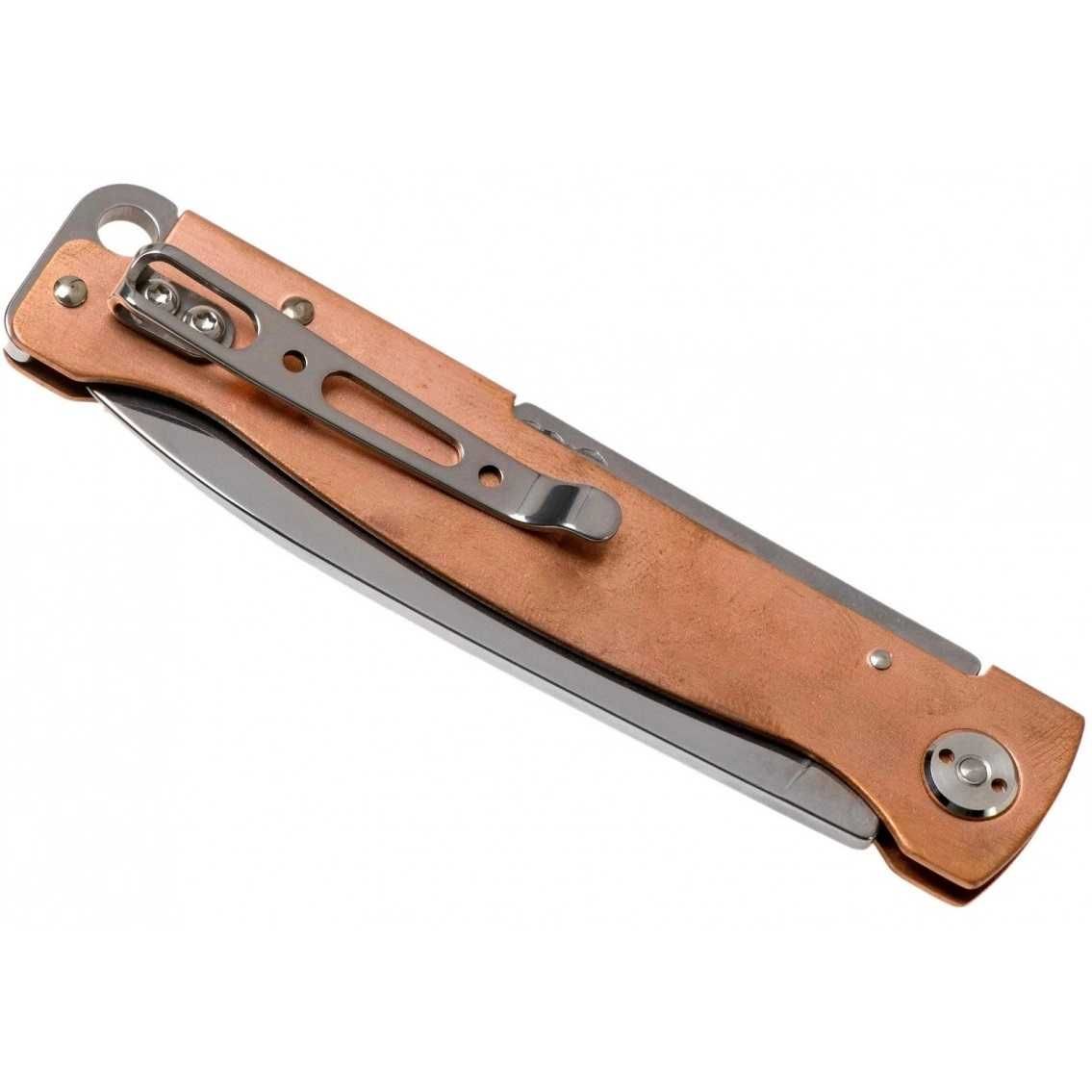 Briceag Boker Plus Atlas Copper, maner cupru, lama Sandvik 12C27