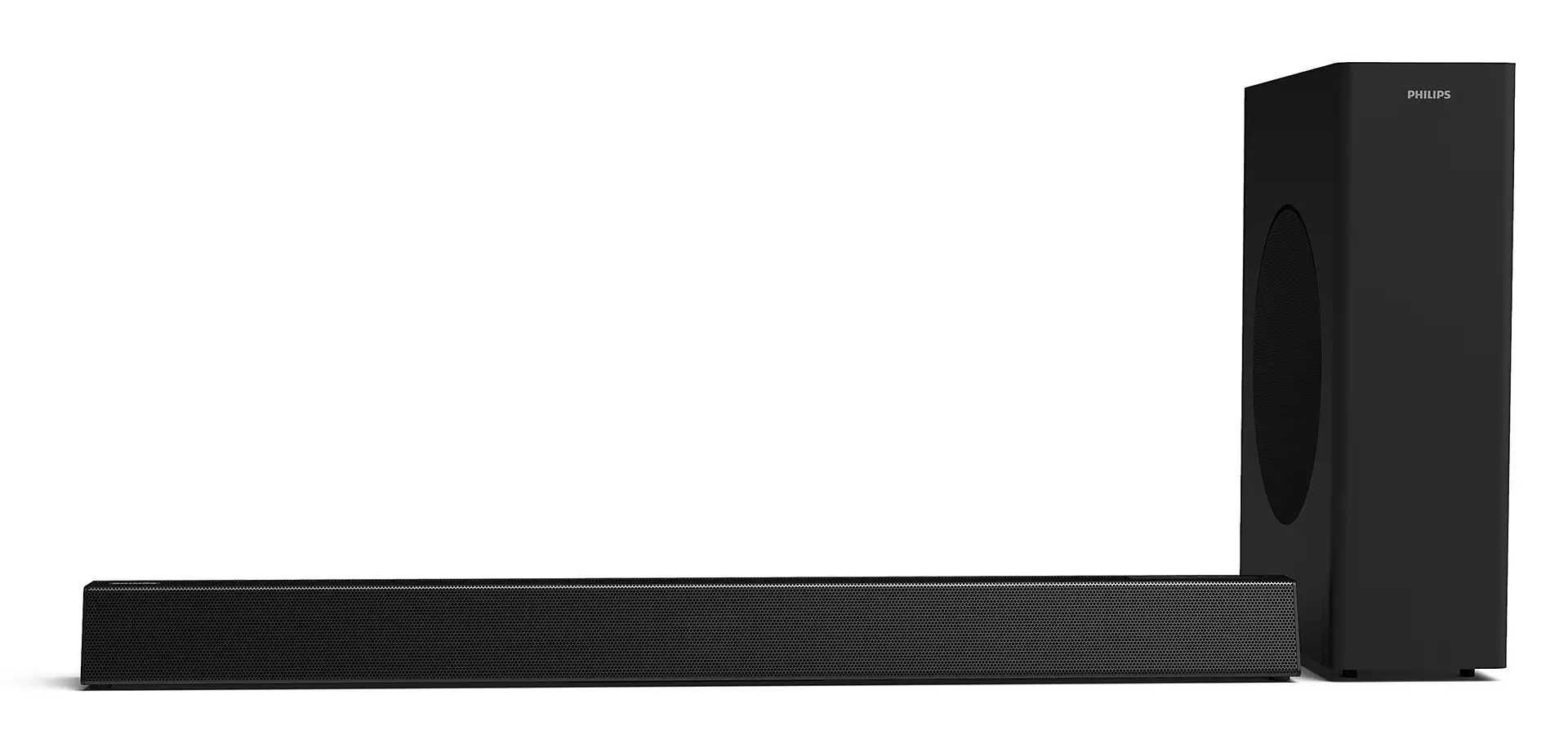 Soundbar Philips HTL3310/10, Subwoofer wireless 2.1CH, HDMI ARC, 160 W