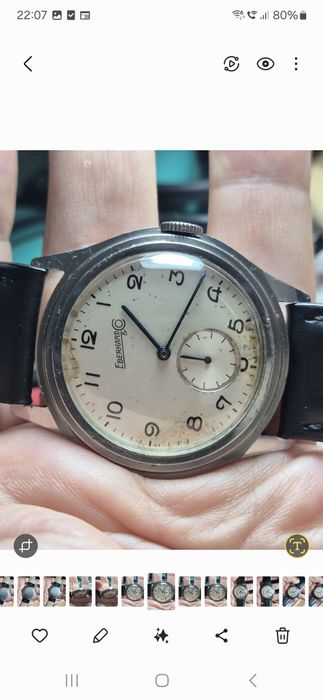 Ulrime preturi.Eberhard și Universal Geneve anii "40, rare