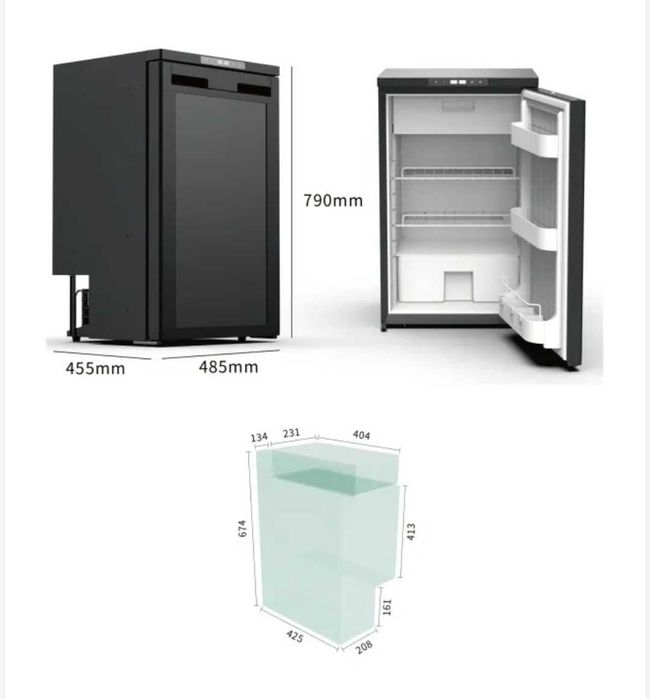 Alpicool компресорен хладилник за каравана, кемпер яхта на 12/24 волта